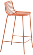 Barstol Nolita 3657, sh.65 cm, stapelbar, orange