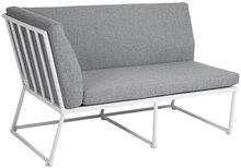 Modul/divan, Soffa Vence, sh. 43 cm, vit