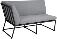 Modul/divan, Soffa Vence, sh. 43 cm, svart