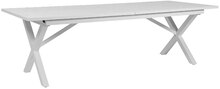 Matbord Hillmond, förlängningsbart, 240/310 cm, vit