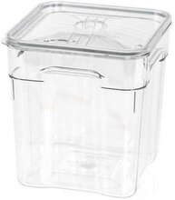 Vakuumbehållare PRO 8 L, 22,4×22,4×24,6 cm, transparent