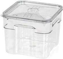 Vakuumbehållare PRO 6 L, 22,4×22,4×18,5 cm, transparent