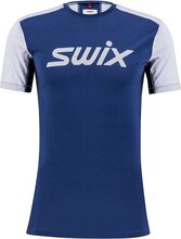 Swix V Motion Tech Wool T-Shirt M Estate Blue