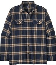 Patagonia M's L/S Organic Cotton MW Fjord FlannelShirt North Line New Navy