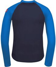 TROLLKIDS Kvalvika Shirt Kids Navy/Medium Blue