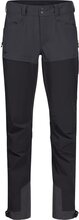 Bergans Bekkely Hybrid Pants Women Black/Solid Charcoal