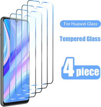 4Pcs Gehärtetem Glas für Huawei P50 P40 P30 P20 P10 P9 P8 Pro Lite Plus Screen Protector für P smart