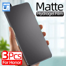 1-3Pcs matte hydrogel film für huawei y9a y9s p smart z y9 prime 2019 screen protector für ehre 50
