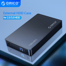 ORICO 3,5 zoll Externe Festplatte Gehäuse SATA zu USB 3,0 HDD Fall mit 12V/2A Power Adapter