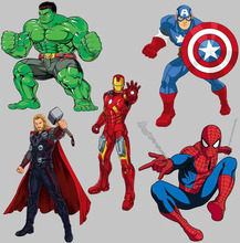 Spiderman Eisen mann Bügeln Patches Disney Heißer Transfers Kleidung Patch Cartoon DIY Nähen