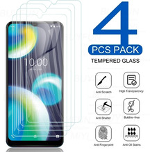 4pcs protective glass on wi ko view4 lite tempered glass for wiko view 4 4lite light full cover screen protector film 2.5d guard