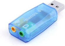 Externe USB Soundkarte 3D Audio Headset Mikrofon Adapter für PC Desktop Unterstützung für