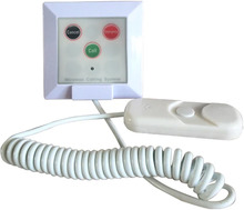 433.92mhz Patient nurse panic call button system with 4-key(call;emergency;cancel;call button from cord) for clinic hospital