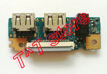 original 5558 5559 Audio USB IO Circuit Board 2WMGK 02wmgk CN-02WMGK AAL15 LS-C142P test good free shipping