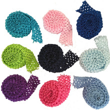 1.5" Crochet Elastic Stretchy Waistband Headband Hairband Band Rolls By Meters For Tutu Skirt 1 Meter Per Lot