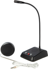 Wireless Window Intercom Loudspeaker Two-Way Speaker Bank Counter Intercom