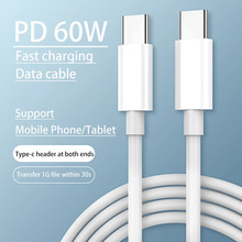 PD Typ C zu Typ C Kabel 60W Schnelle Ladekabel USB C Zu USB C Kabel Für iPad pro Samsung MacBook Pro