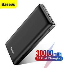 Baseus Power Bank 30000mAh Power USB C Schnelle Poverbank Für Xiaomi iPhone 12 Pro Tragbare Externe