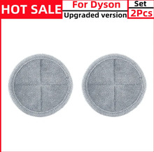 Suitable For Dyson Vacuum Cleaner Accessories Mopping Mop Round Mop (16CM) Round Mop Cleaning Cloth 2pcs