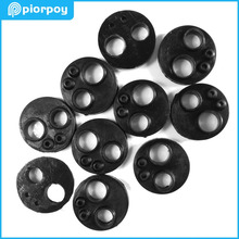PIORPOY 10Pcs Dental High Low Speed Handpiece Tail Pad Plastic Seal High Temperature Resistant Dentistry Accessories 2/4/6 Holes