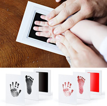 Baby Care Non-Toxic Baby Handprint Footprint Imprint Kit Baby Souvenirs Newborn Footprint Ink Pad for Newborn Baby Gifts