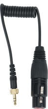 NEW-Saramonic Locking Type 3.5Mm To 3.5Mm TRS To XLR Microphone Output Universal Audio Cable For Wireless Receivers