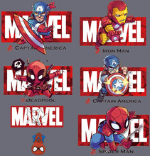 Marvel Spiderman Iron Man Cartoons Thermische Aufkleber für Kleidung DIY Wärme Transfer Kinder