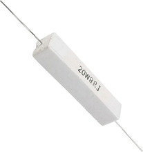 8 Pcs Wire Wound Ceramic Cement Resistor 8 Ohm 20W 5%