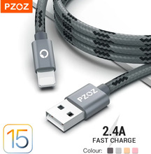 PZOZ Usb Kabel Für iphone kabel 11 12 13 pro max Xs Xr X SE 2 8 7 6 plus 6s 5s ipad air mini 4