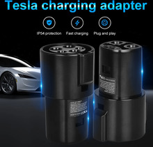 EV Charger Adapter Type1 J1772 to Tesla Model X Y 3 S for Electric Vehicle Charging Gun Connector EVSE Conversion Teslas Socket