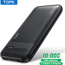 TOPK I1016 Power Bank 10000mAh Tragbare Ladegerät Power 10000mah Externe Batterie Ladegerät