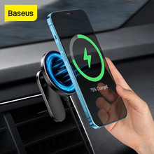Baseus Auto Montieren Drahtlose Ladegerät Magnetische Saug Dashboard Air Outlet Halter Wireless
