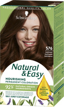 Schwarzkopf Natural & Easy Hårfärg 576 Kastanj