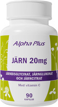 Alpha Plus Järn 20 mg 90 st