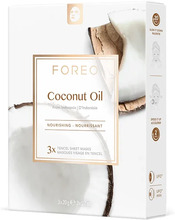 FOREO Farm to Face Coconut Oil Sheet Mask 3 st
