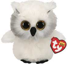 Ty Beanie Boos Austin Owl White Regular