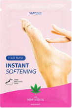 Stay Well Instant Softening Foot Mask Hemp Seed