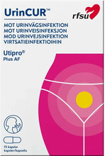 RFSU UrinCUR Utipro Plus AF Mot urinvägsinfektion Kapsel 15st