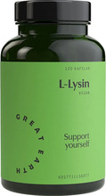 Great Earth L-Lysine 120 kapslar