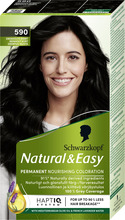 Schwarzkopf Natural & Easy Hårfärg 590 Ebenholt Svart