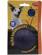 Tyrol Hundleksak Boll Ultrastuds Blå Medium 8,25 cm