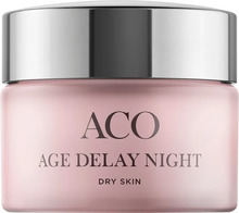 ACO Age Delay Nightcream Dry skin Parf 50ml