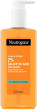 Neutrogena Clear & Defend 2 % Salicylic Acid Face Wash 200 ml