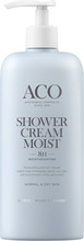 ACO Shower Cream Moist parfymerad 400 ml