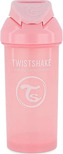 Twistshake Straw Cup 360 ml 6+ mån Pasell Rosa
