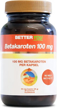 Better You Betakaroten 100 mg 50 kapslar