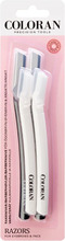 Coloran Razors For Eyebrows & Face 4 st