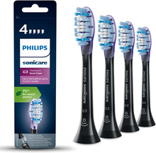 Philips HX9054/33 Premium Gum Health G3 tandborsthuvuden Black 4-pack