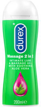 Durex 2in1 Massage 200 ml