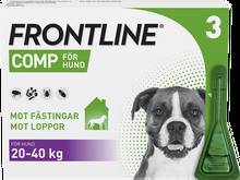 Frontline Comp Spot-on lösning för stor hund 268 mg/241,2 mg 3 x 2,68 ml